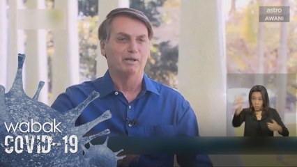 Presiden Brazil Jair Bolsonaro positif COVID-19