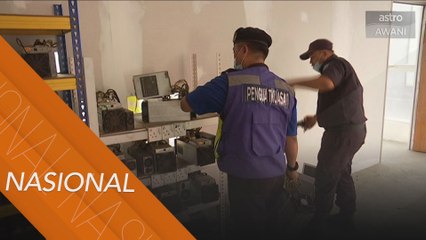 Kes curi elektrik premis Bitcoin tiada kesudahan?