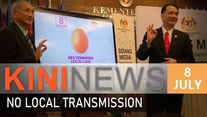#KiniNews: Sri Petaling cluster declared over, zero local cases