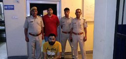 gangsterदिल्ली का गैंगस्टर बनकर 50 लाख की रंगदारी मांगी, चंडीगढ़ से पकड़ा गया