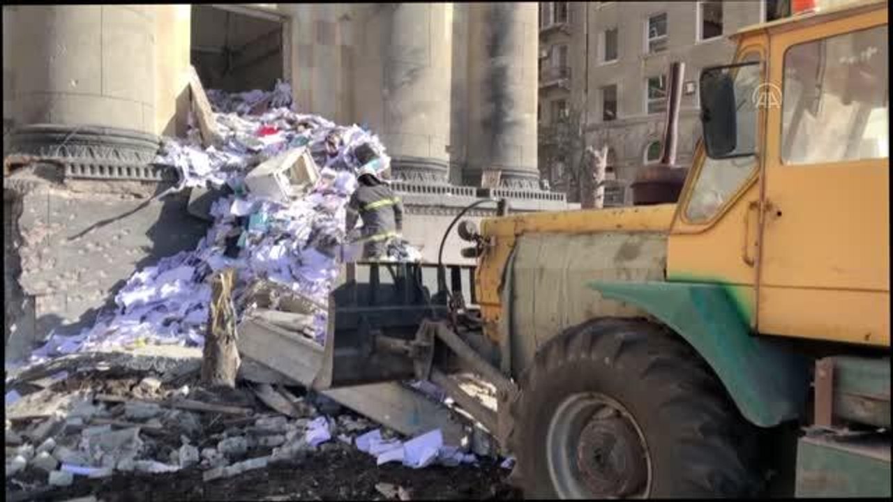 Rusya saldırısı altındaki Harkiv kenti