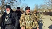 الرئيس الشيشاني ينشر فيديو لجنوده وهم يدعون الله قبل مشاركتهم في الحرب الروسية الأوكرانية