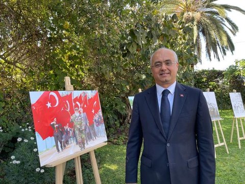 Fas'ta Çanakkale Deniz Zaferi'nin 107. yılı dolayısıyla tören düzenlendi