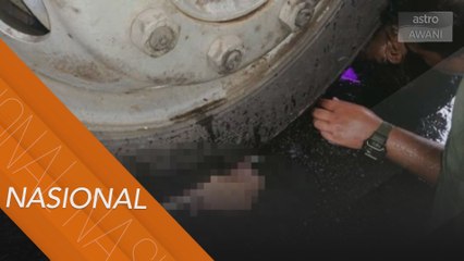 Penunggang motosikal maut terperosok bawah treler