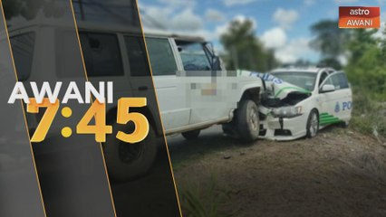 Dua anggota polis cedera dirempuh penyeludup ketum