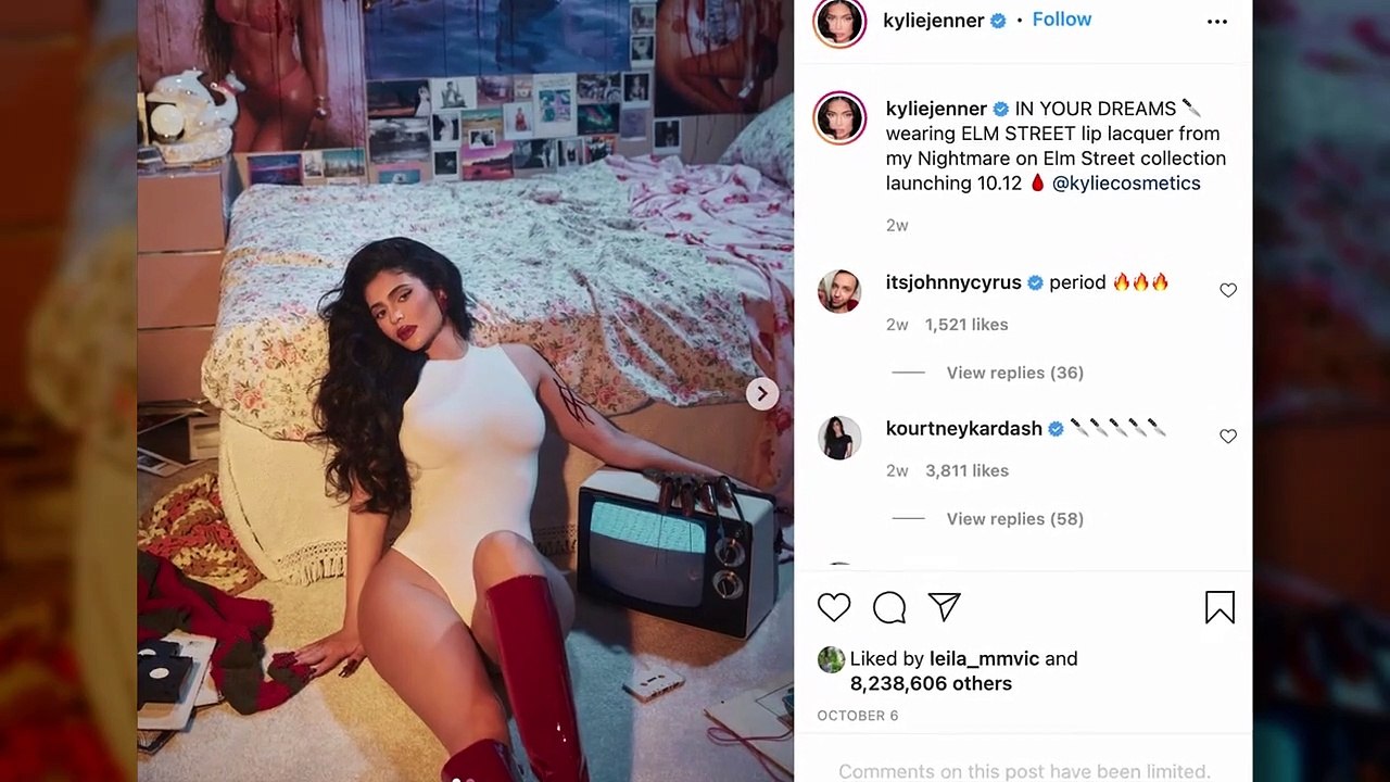 Kylie Gets Slammed For Halloween Makeup Quality