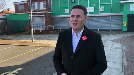 Shadow Health Secretary Wes Streeting visits Hartlepool