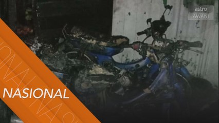 8 motosikal musnah dalam kebakaran bengkel