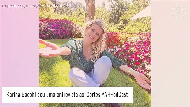 Karina Bacchi relembra festas com atores da Globo com orgia e drogas: 'Não me encaixava'