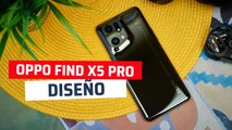 Diseño del Oppo Find X5 Pro