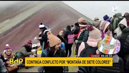 Cusco: Solicitan que la PCM resuelva conflicto en la Montaña de Siete Colores