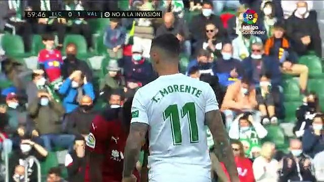 Resumen de Elche CF vs Valencia CF (0-1)(360P)