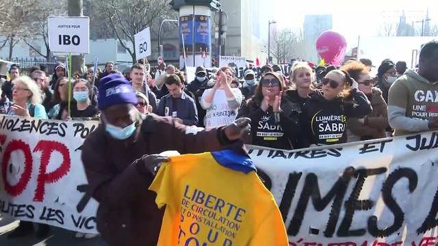 Virus, das gestoppt werden muss - Antirassismus-Demos in Frankreich