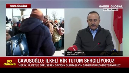 Çavuşoğlu, Kuleba ile Lviv'de görüştü! Türkiye'nin teklifini açıkladı