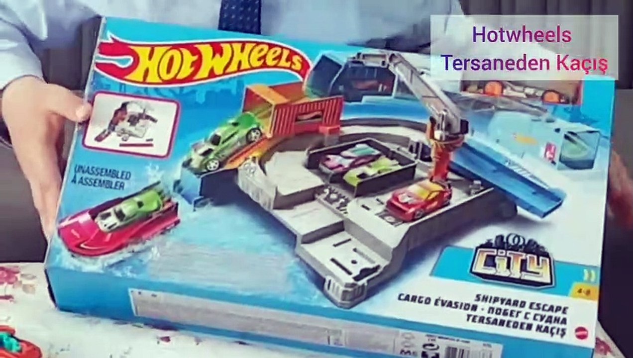 Hot Wheels Tersaneden Kaçış Macera serisi GGF90 Kutu açılımı _ горячие колеса _ عجلات ساخنة