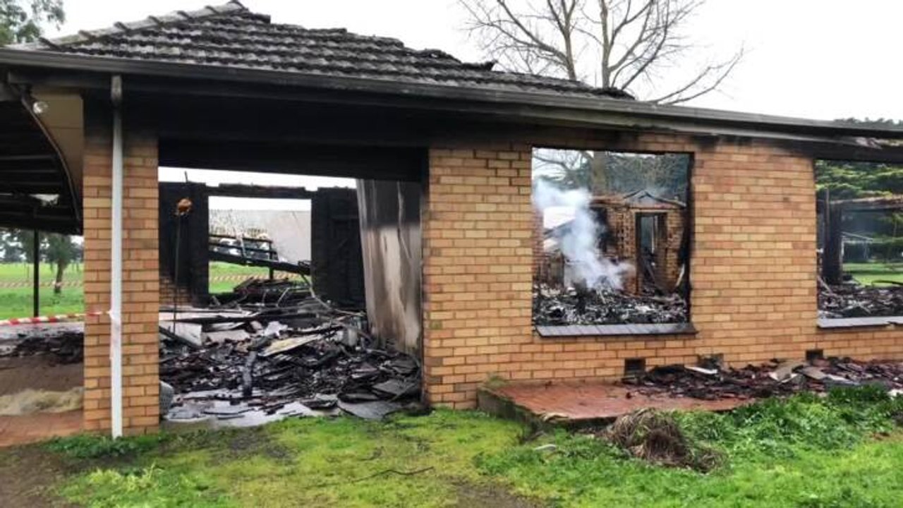 Warrnambool Standard: Glenormiston House Fire