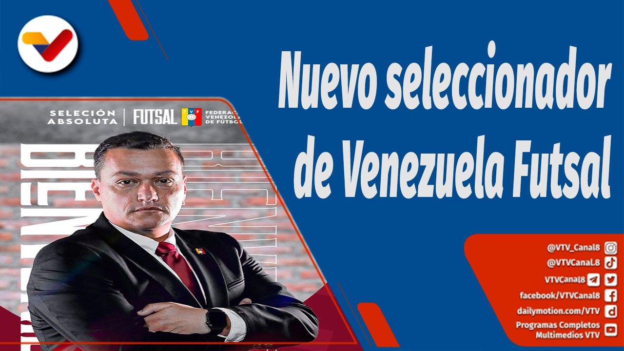 Deportes VTV | Vinotinto Futsal tiene nuevo Director Técnico