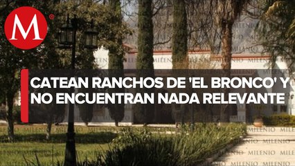 Cateo en rancho de ‘El Bronco’ no ha revelado hallazgo relevante, informa fiscalía de NL