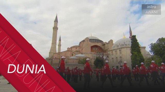 Solat Jumaat pertama di Hagia Sophia