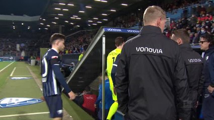 Bochum-Gladbach suspended after linesman is hit by beer