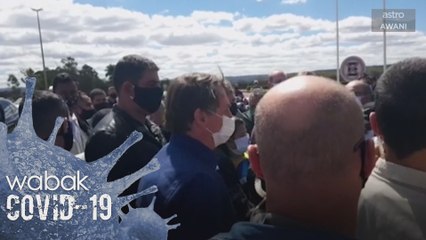 Presiden brazil negatif COVID19 selepas ujian ke-4