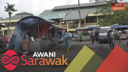 Tinjauan kawasan tumpuan awam di Pasar Satok dan Kota Sentosa