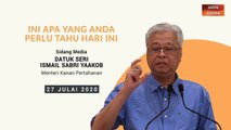 5 perkara penting sidang media harian PKPP - 27 Julai 2020