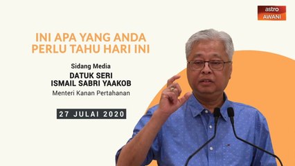 5 perkara penting sidang media harian PKPP - 27 Julai 2020