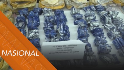 Dadah bernilai RM2 juta dirampas