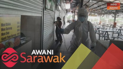 Medan Niaga Satok jalani proses sanitasi, ditutup sementara