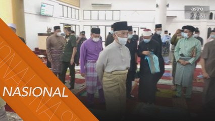 Agong solat Aidiladha di tengah kelaziman baharu