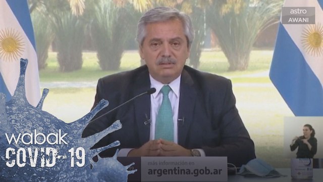 Argentina lanjut tempoh berkurung sehingga 16 Ogos