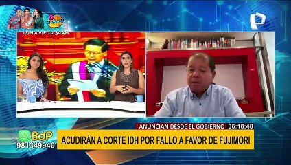Julio Rodríguez: “Fujimori recién podría salir en libertad el próximo martes”