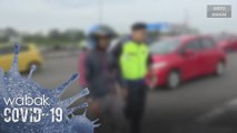 Polis nafi kompaun penunggang motosikal tidak pakai pelitup muka
