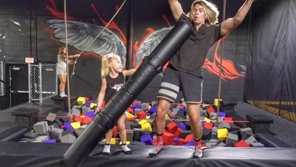 Ultimate Trampoline Park Challenge!!!