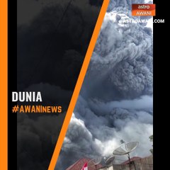 Gunung Sinabung di Sumatera Utara kembali meletus