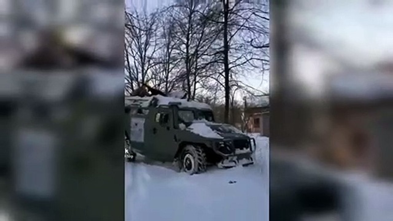 A Russian GAZ-Tigr vehicle captured by Ukrainian forces10