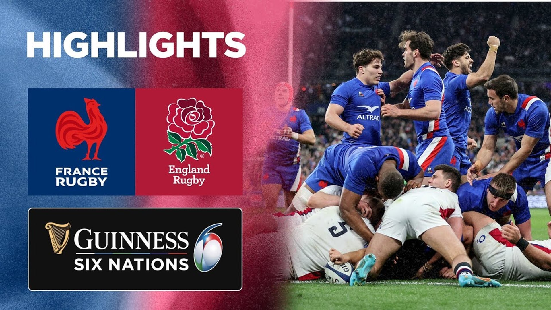 France v England | Match Highlights | 2022 Guinness Six Nations - video  Dailymotion