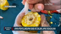 Penjenguk Narapidana di Lapas Kelas 2A Serang Banten Serahkan Jagung Berisi Narkoba Jenis Sabu