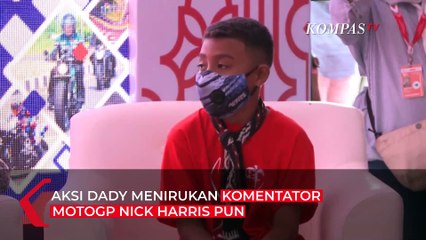 Intip Aksi Komentator Cilik MOTOGP Asal NTT Rivaldy Elvans