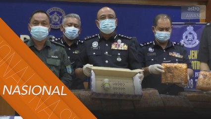 Polis Kelantan rampas dadah dan peluru hidup