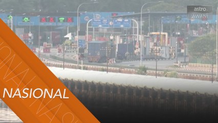 Sempadan Johor-Singapura mula dibuka