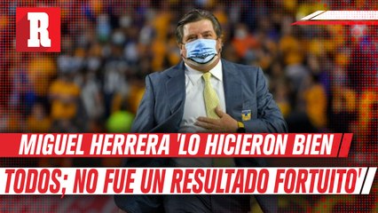 Piojo Herrera tras victoria vs Rayados: 'Lo hicieron bien todos; no fue un resultado fortuito'