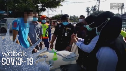 Penjaga pasar awam cuma guna air paip dikompaun RM1,000