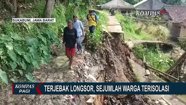 Tebing di Kabupaten Sukabumi Longsor, Warga Keluhkan Terhalangnya Akses Jalan dan Irigasi Sawah