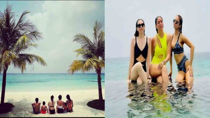 Kareena-Karisma Kapoor ने Maldives की तस्वीरें की साझा, लिखा Spring Break 2022 । FilmiBeat