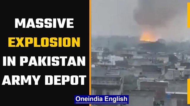 Pakistan: Massive explosion reported in cantonment area in Sialkot | Punjab province | Oneindia News