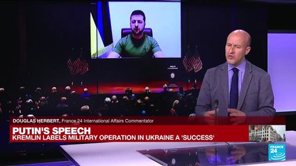 Putin says Russia's Ukraine operation is a 'success' • FRANCE 24 English