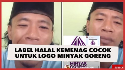 Sebut Label Halal Kemenag Cocok untuk Logo Minyak Goreng, Santri: Logo Halal MUI Lebih Bagus!