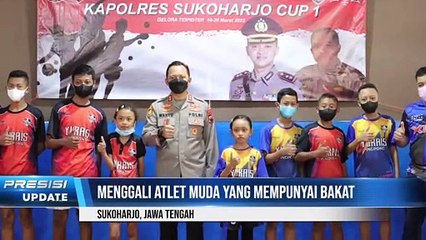 Kapolres Sukoharjo Membuka Kejuaraan Tenis Meja Kapolres Cup 1 Tahun 2022